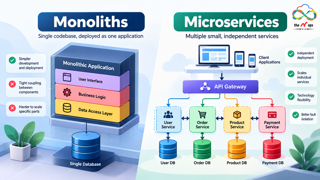Monolithic vs Microservices